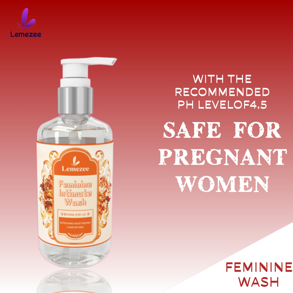 Lemezee Feminine wash 250ml balances pH long-lasting freshness
