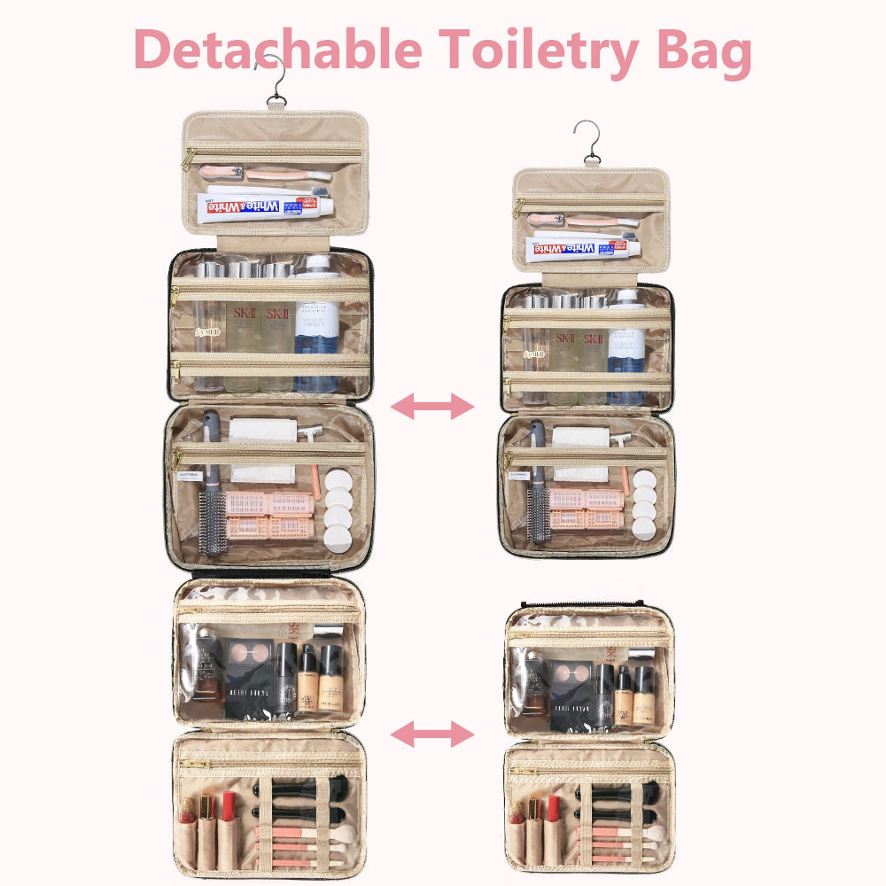 urophylla 4-in-1 Detachable Hanging Toiletry Bag