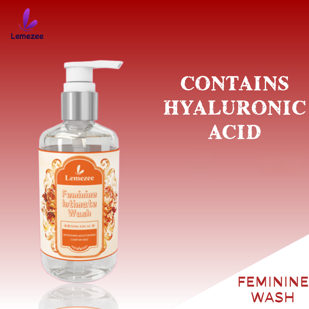 Lemezee Feminine wash 250ml balances pH long-lasting freshness