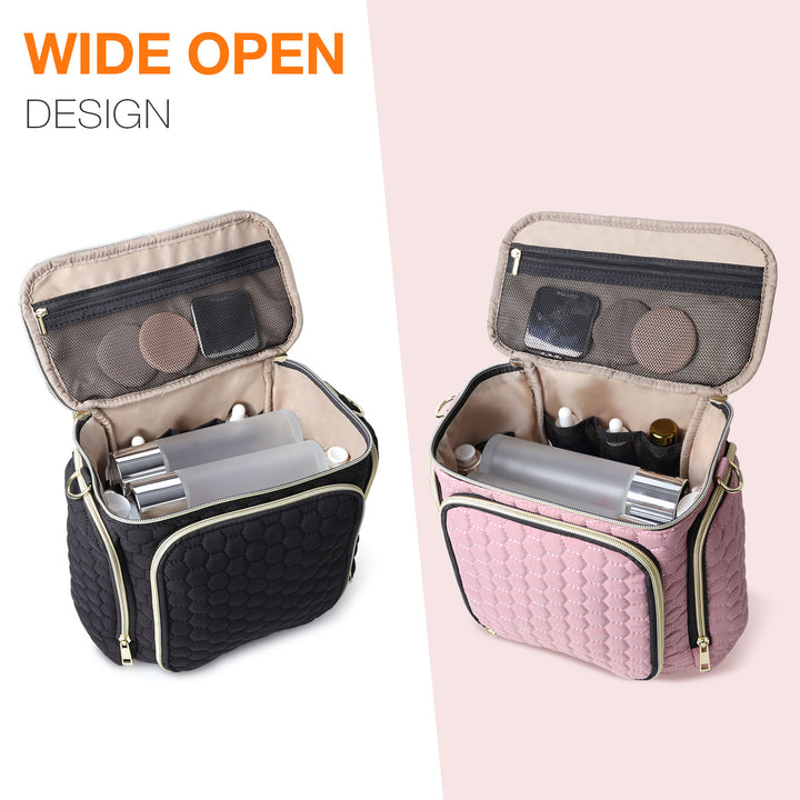 Multi-functional Crossbody Toiletry & Cosmetic Bag