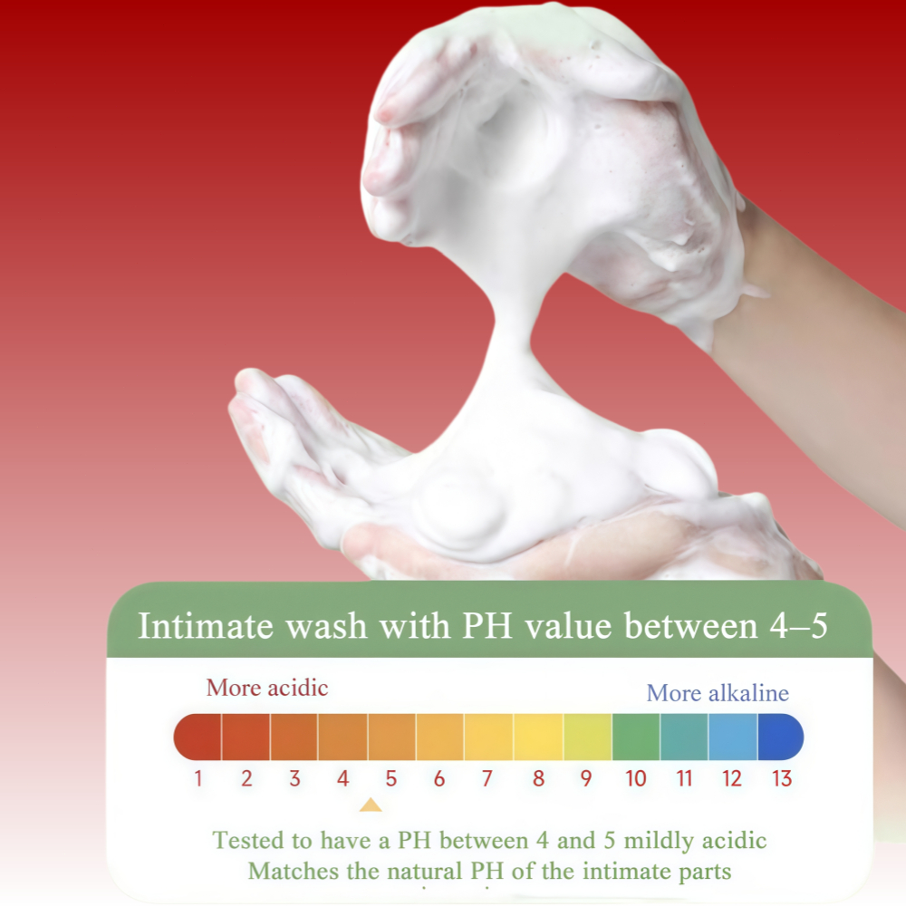 Lemezee Feminine wash 250ml balances pH long-lasting freshness